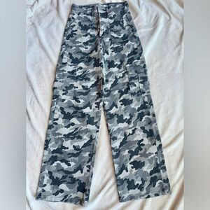 Hidden Gray Camouflage Pants